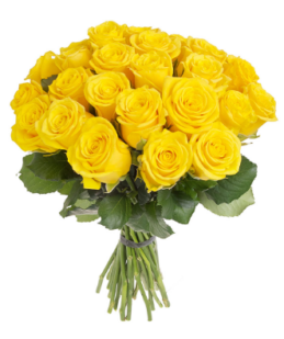 Arreglo de 24 Rosas Amarillas